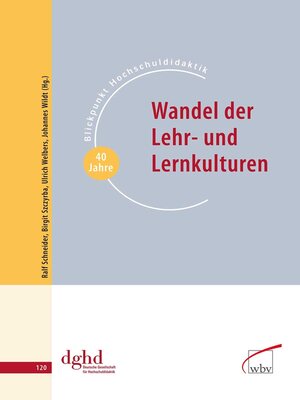 cover image of Wandel der Lehr- und Lernkulturen